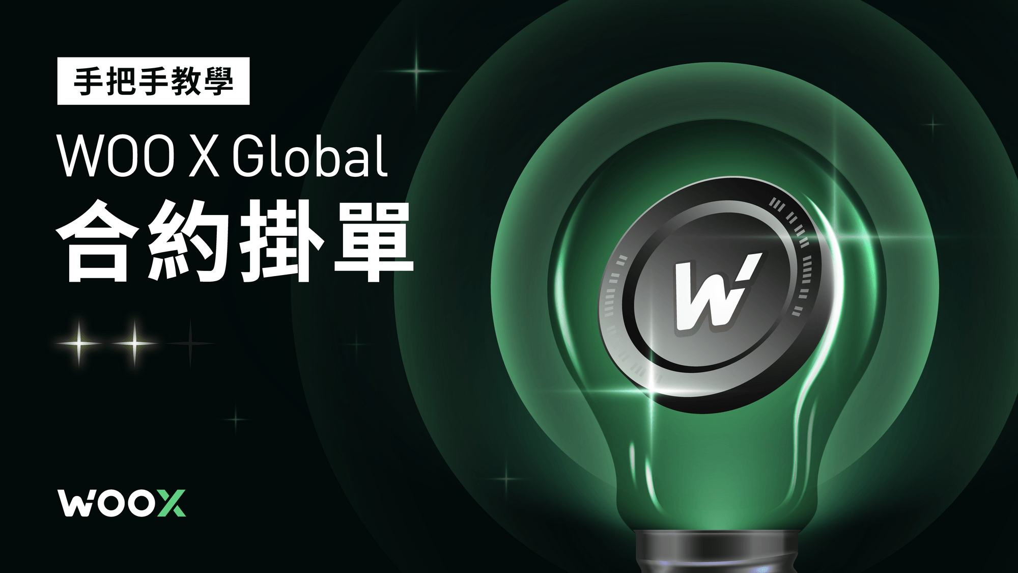 手把手教學 — WOO X Global 合約掛單