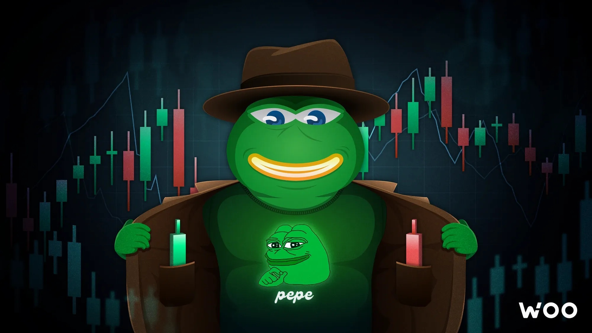 WOO X, bu nedenden dolayı $PEPE'yi listeledi