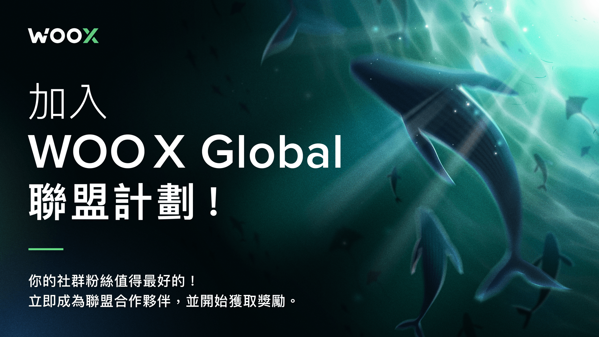 加入 WOO X Global 節點夥伴計劃！