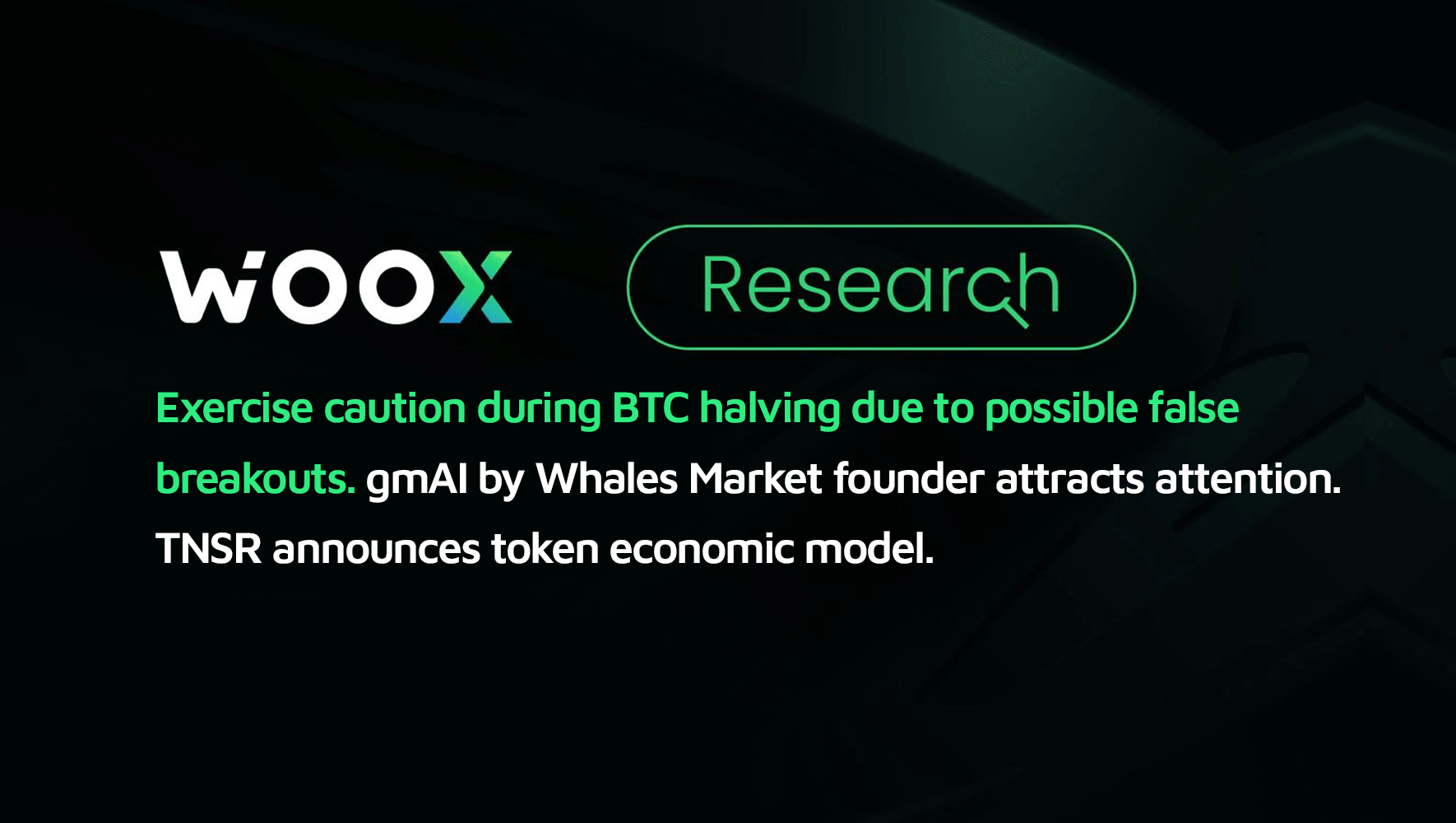 Exercise caution during BTC halving due to possible false breakouts