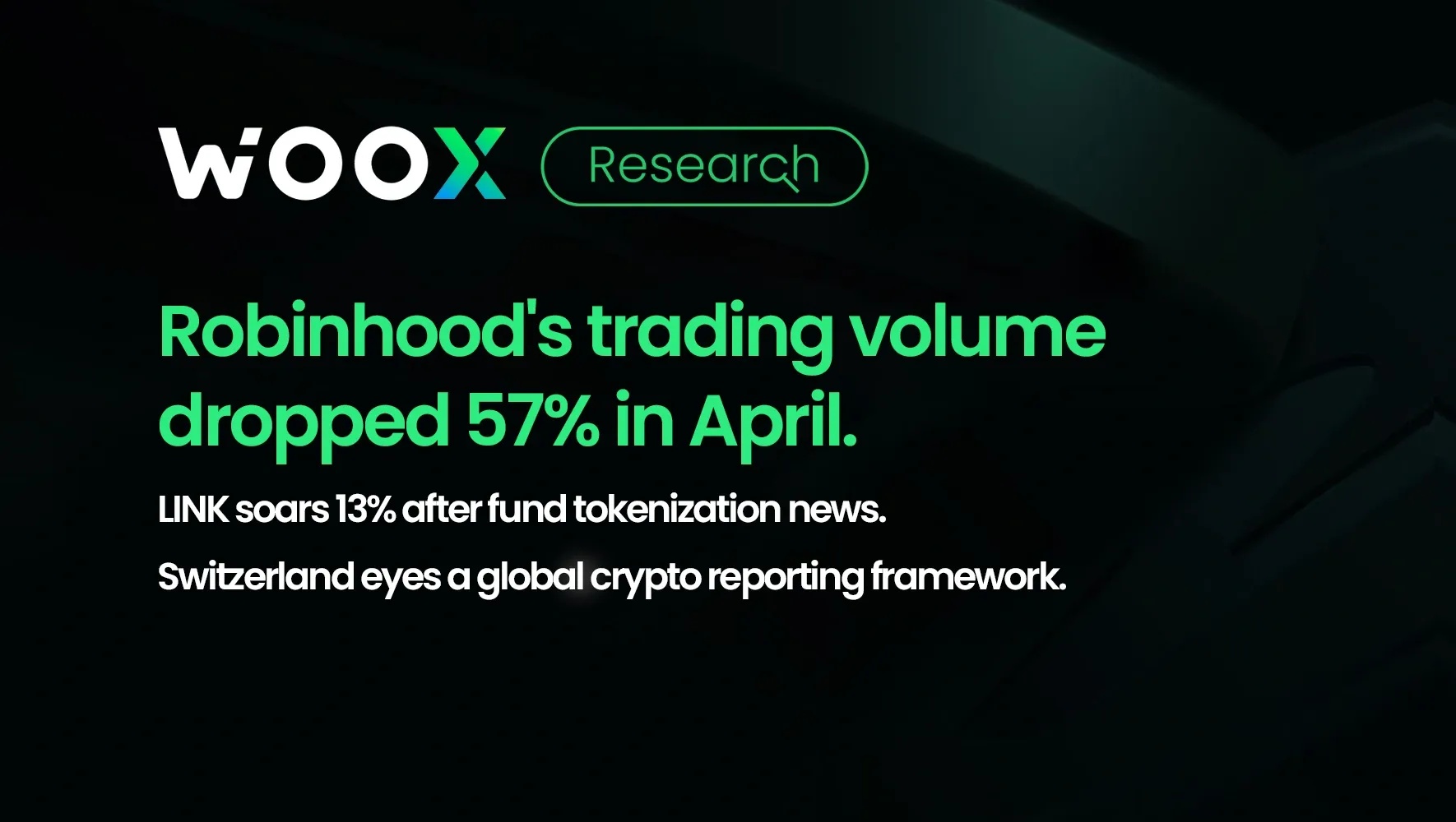 Robinhood 4 月份交易量下降 57%