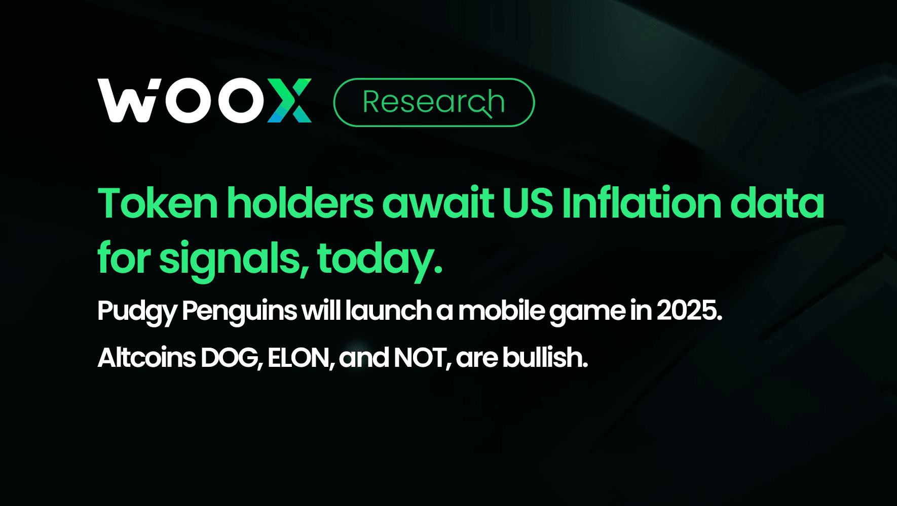 Token holders await US Inflation data for signals, today