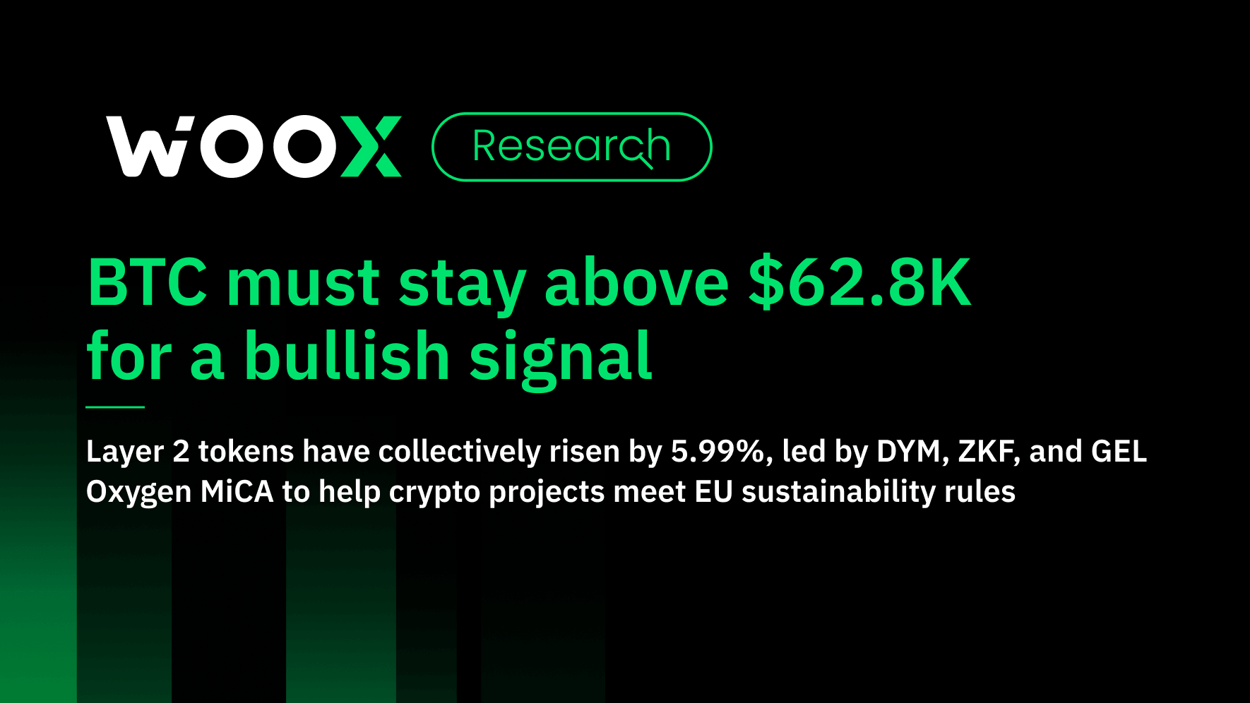 BTC must stay above $62.8K for a bullish signal